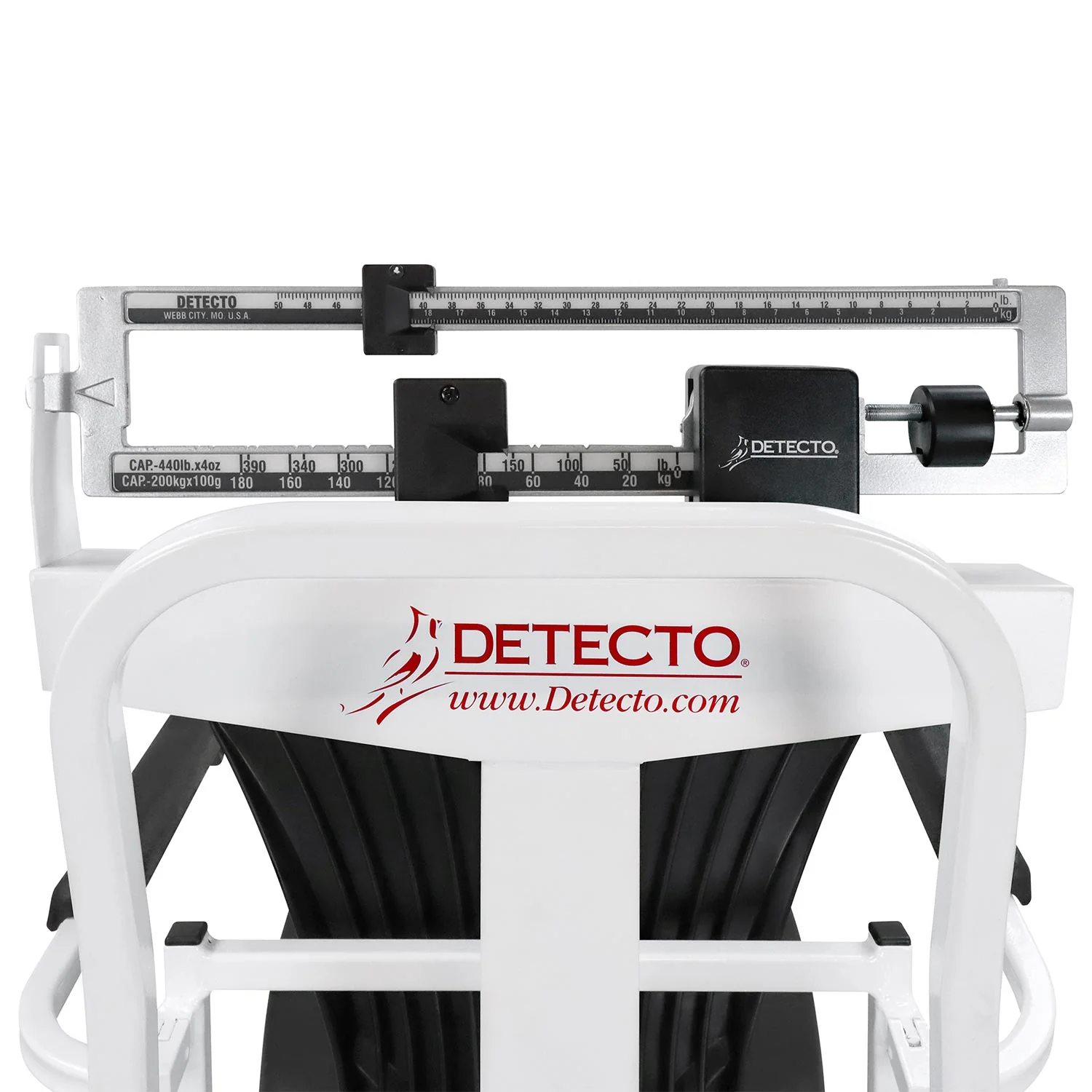 475 Detecto -  Chair Scale, Weigh Beam, 400 lb Capacity - Image 2