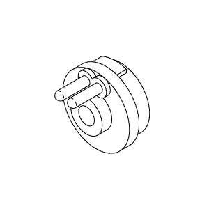 Hub & Pin, Air Techniques Peri Pro III Dental X-ray Part: 94540/ATH665