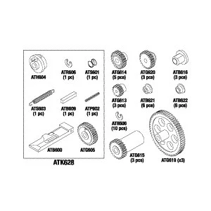 Transport, Repair Kit Air Techniques Part: 90988/ATK629
