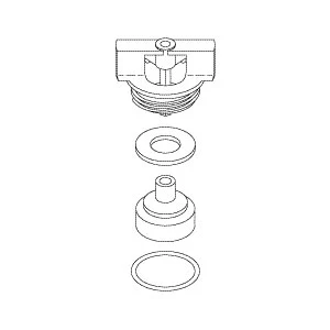 Valve, Anti-Syphon Repair Kit Dental Vacuum Part: 55517/VPK008