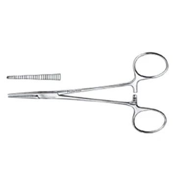 Baby Forceps, Crile 5-1/2", Straight, Meisterhand SKU: MH7-50 - Image 2