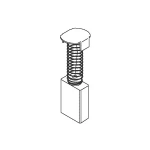 Brush, Motors Marked "Howard" Sorvall Centrifuge Part: 12279/SRB002