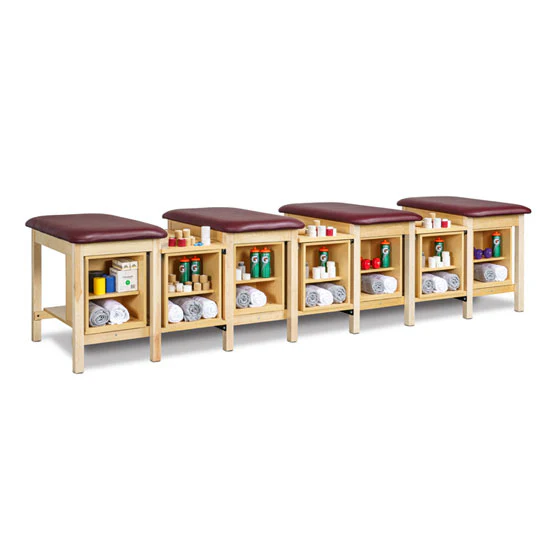 Clinton 1703 Classic Taping Station with Tiered Shelf Boxes - Image 3