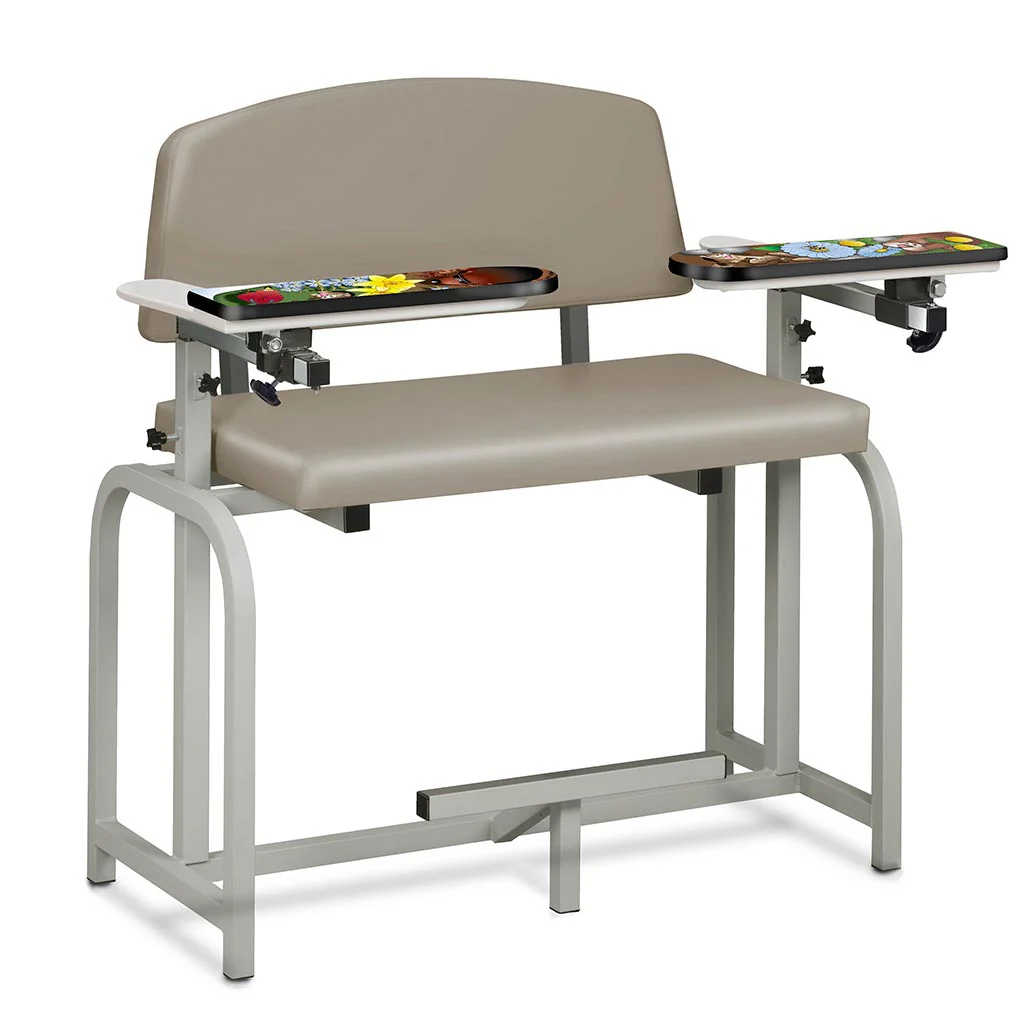 Clinton 66011-SG Spring Garden Blood Draw Chair - Image 2