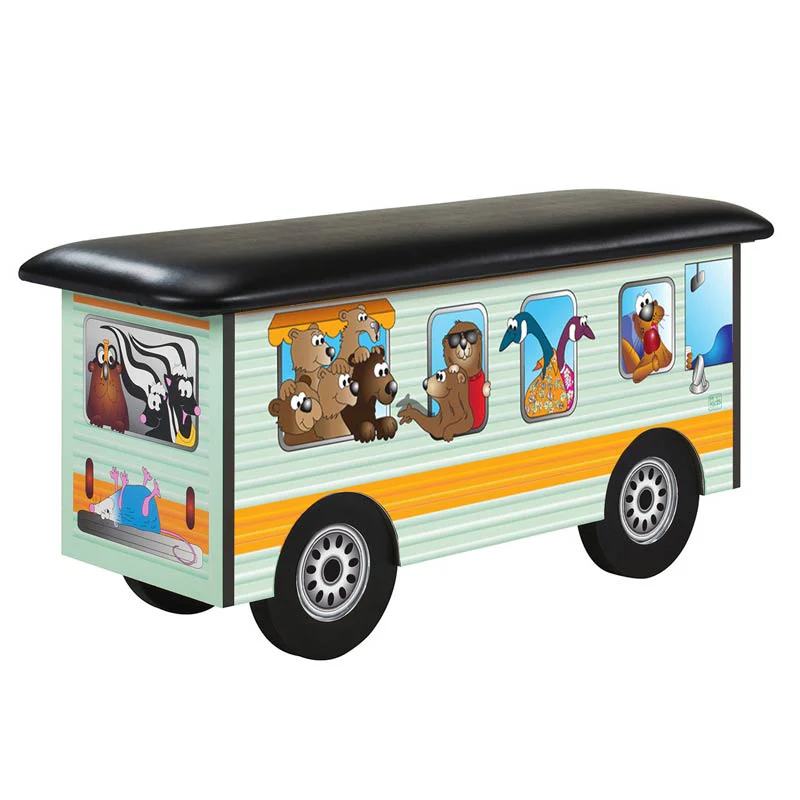 Clinton 7050 Fun Series Cool Camper Treatment Table, Pediatric - Image 2