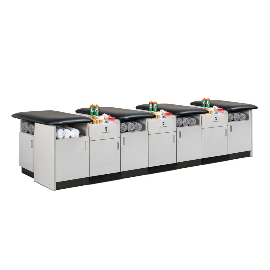 Clinton 7299-48 Cabinet Taping Station with Flat Top - Image 3