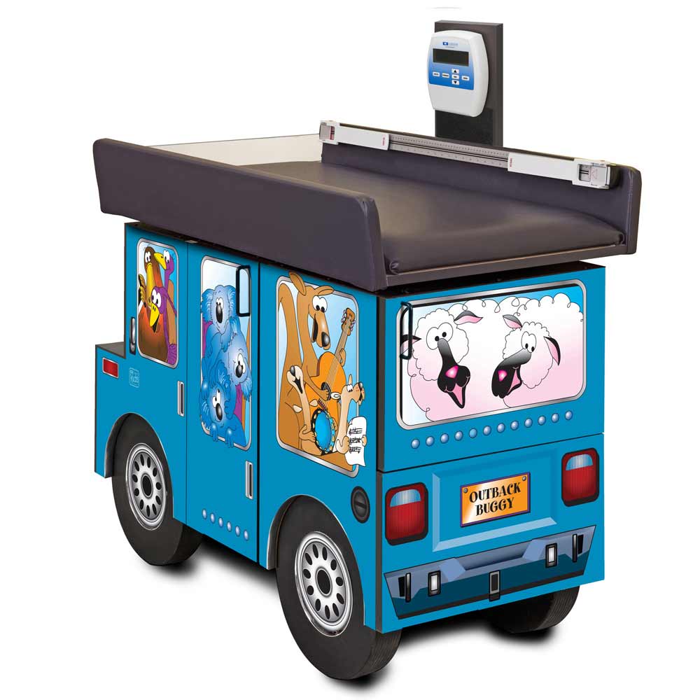 Clinton 7844 Fun Series Outback Buggy Scale Table, Pediatric - Image 2
