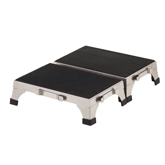 Clinton SS-190 Stainless Steel Stacking Stools - Image 2