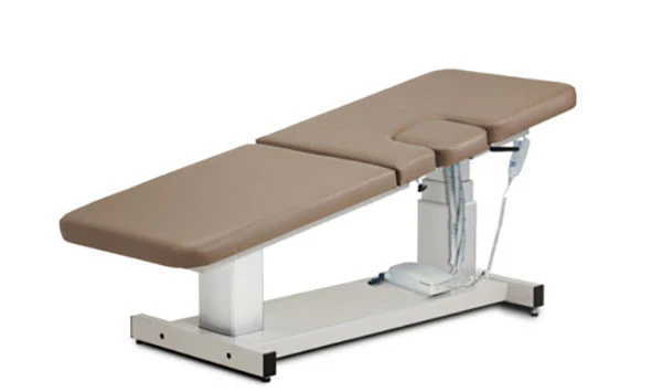 Clinton Ultrasound Table W/ Drop Window and Fowler Back SKU: 80072 - Image 2