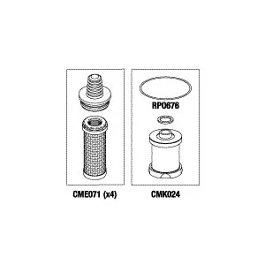 PM Kit, For Matrx OL-4000/OL-7 Series Dental Compressor Part: CMK165