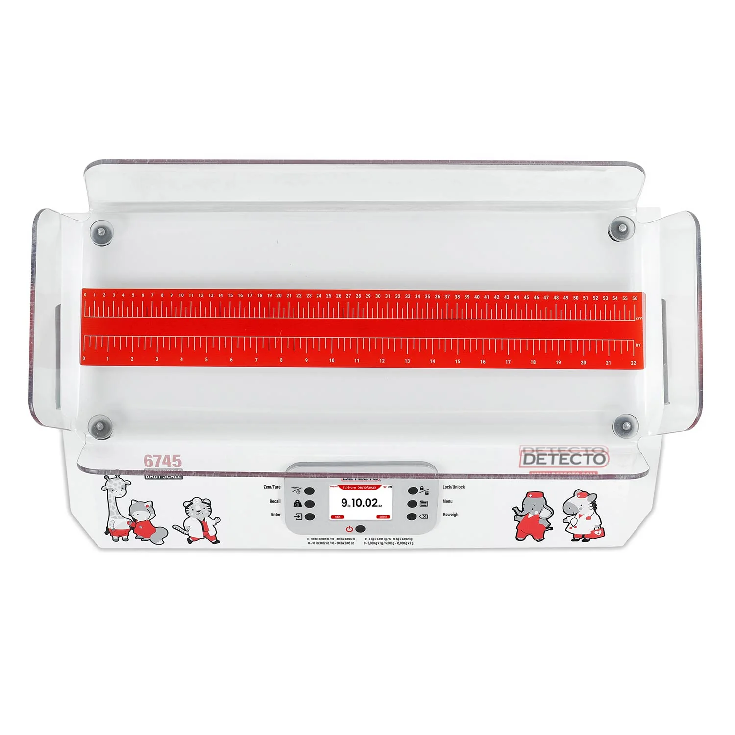 Detecto 6745 Digital Medical NICU Baby Scale Scale - Image 2