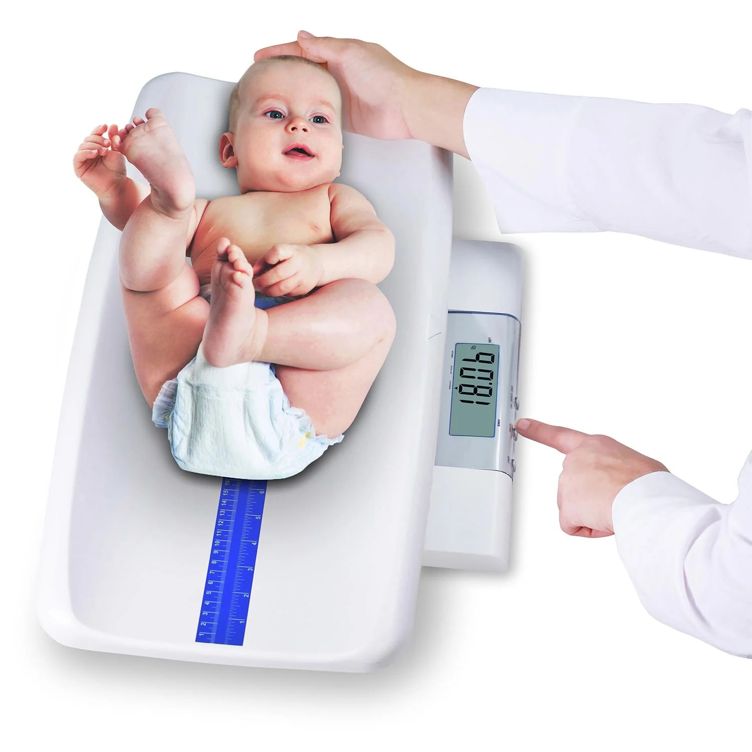 Detecto MB130 Digital Scale w/ Weighing Tray - Image 4