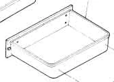 Drawer, Plastic Side Midmark Ritter Exam Table Part: 053-0032-00