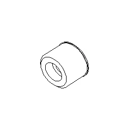Foot, Rubber Foot For Various Medical Equipment Part: CAF011