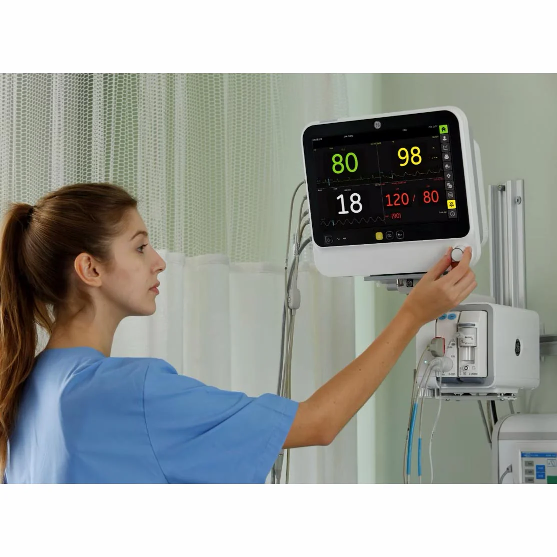 GE Healthcare B1X5M Patient Monitor Systems - Image 2