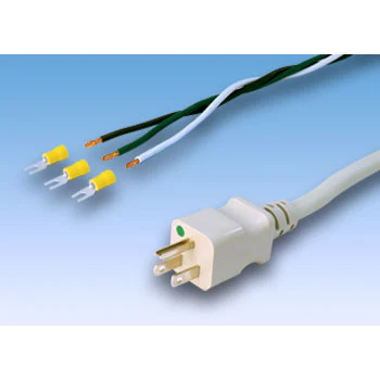 Hospital Grade Power Cord (15A @125VAC, 10FT), Tech West Part: EC-115/RXC041