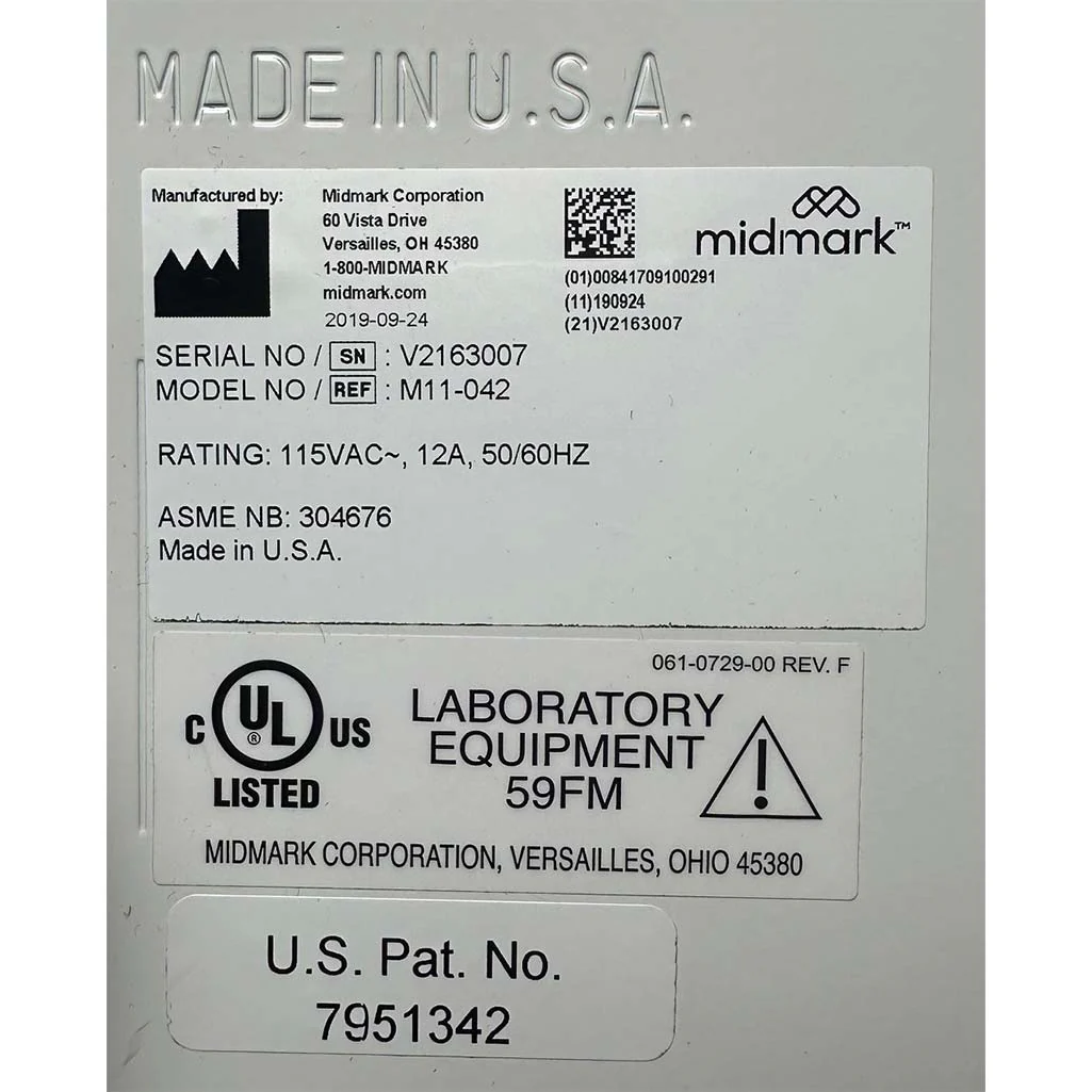 Midmark M11-042 Recertified Autoclave - Image 6