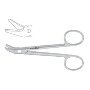 Wire Cutting Scissors, 4-3/4", Angled, MH9-124 - Image 2