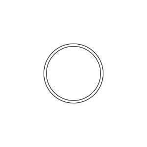 O-Ring, For Stryker Cast Cutter , 12/pkg. Part: 45-29/RPO335