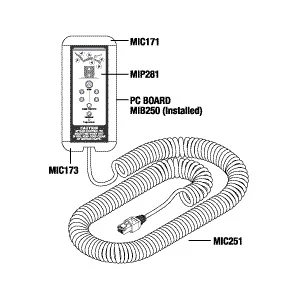 Control, Programmable Hand-Midmark Table Part:002-0578-00/MIC280