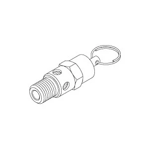 Valve, Safety 125PSI For Various Dental Compressors Part:60017/CMV046