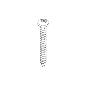 Screw, (#10 x 1-1/4") M11(D)/M9(D) Autoclave Part: 040-0010-88/RPH851