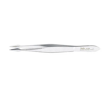 Splinter Forceps, Carmalt 4-1/8" Straight or Curved, Meisterhand - Image 2
