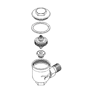 Trap, Steam Assembly For Amsco/Steris Part: 129222-001/AMT187