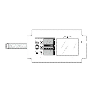 Panel,Touch Giraffe-Infant Incubator/Warmer Part:6600-1007-700/OMP021