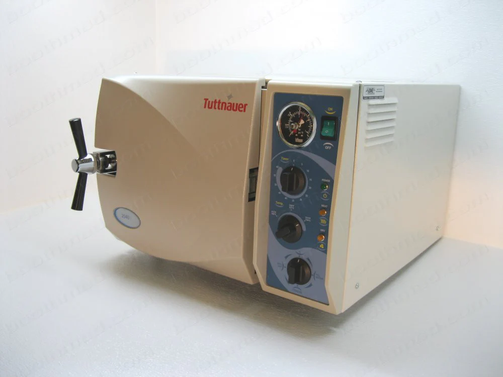 Tuttnauer 2540M Manual Autoclave Sterilizer (Like New) - Image 2
