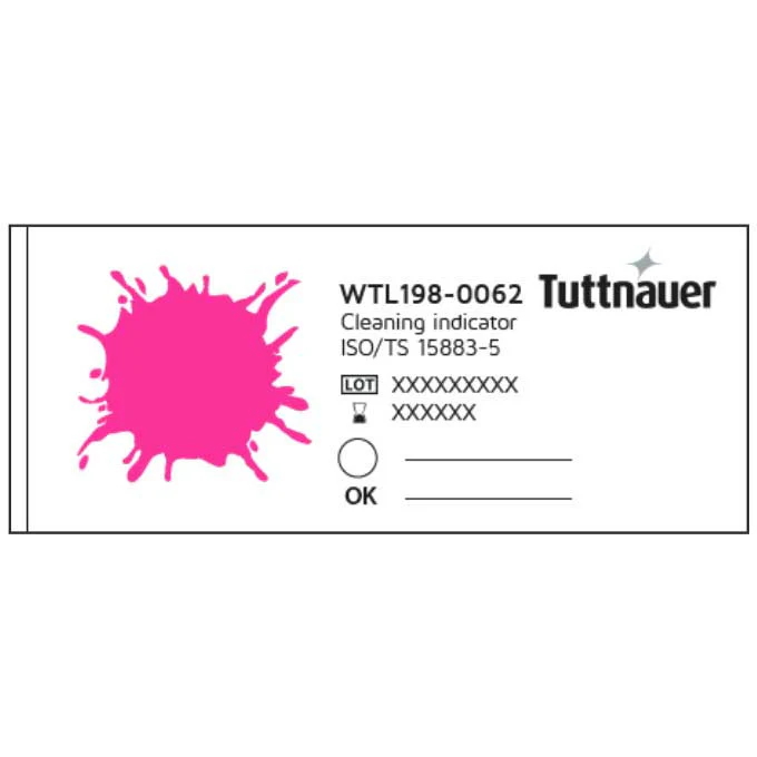 Ultrasonic Washer Cleaning Indicators Tuttnauer SKU: WTL198-0062